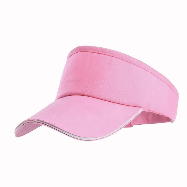 Sports Cap Sun Athletic Visor Hat-Embroidered