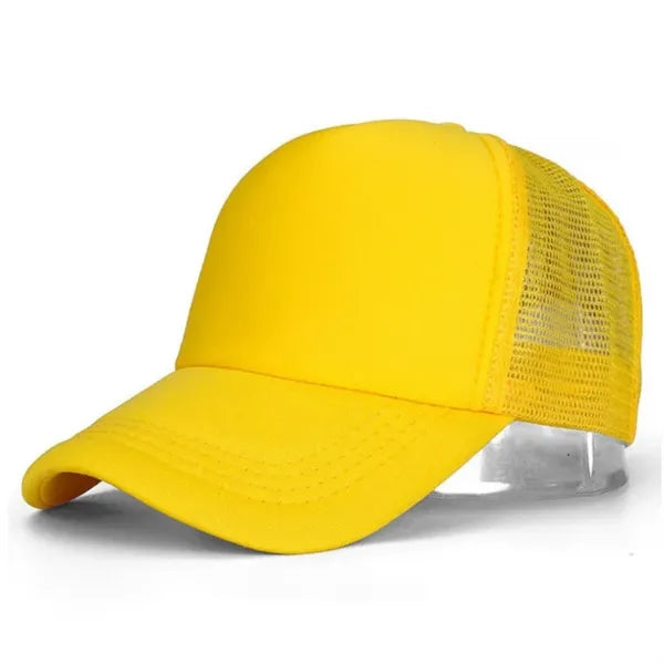Breathable 5 Panel Sponge Mesh Cap-Embroidered