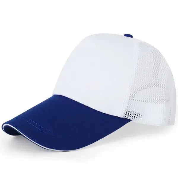 5 Panel Mesh Back Cap-Embroidered