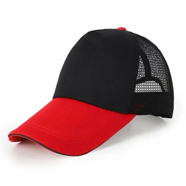 5 Panel Mesh Back Cap-Embroidered