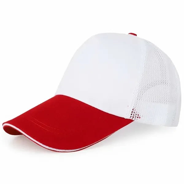 5 Panel Mesh Back Cap-Embroidered