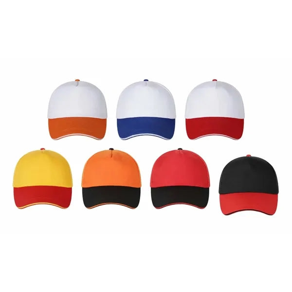 5 Panel Structured Cap -Embroidered