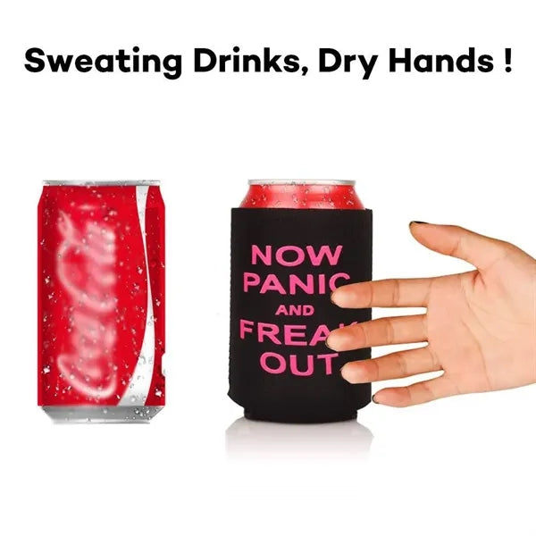 12oz Neoprene Collapsible Can Cooler Holder