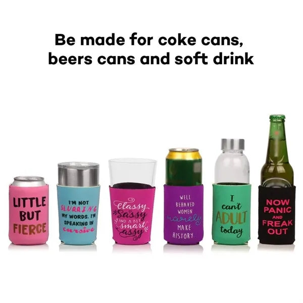 12oz Neoprene Collapsible Can Cooler Holder