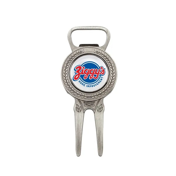Golf Divot Tool with Bottle Opener