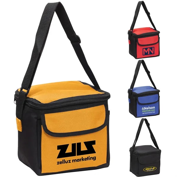 Cooler Bag w/ Pockets & Shoulder Strap for Easy Carry