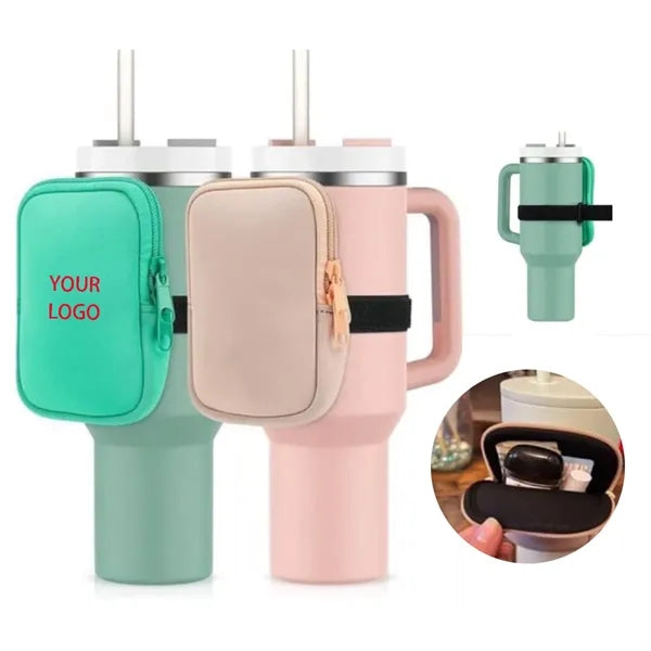 Neoprene Pouch Bag For 40Oz Water Bottle Tumbler