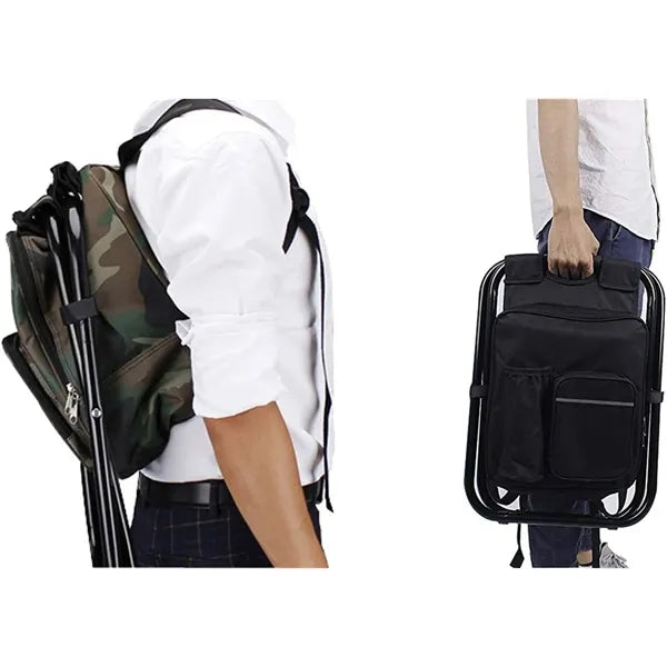 Insulated Foldable Camping Backpack Chair