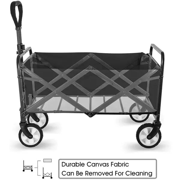 Collapsible Folding Outdoor Utility Wagon Cart