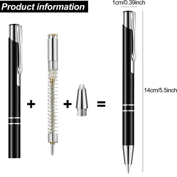 LED Light and Aluminum Ballpoint Pen
