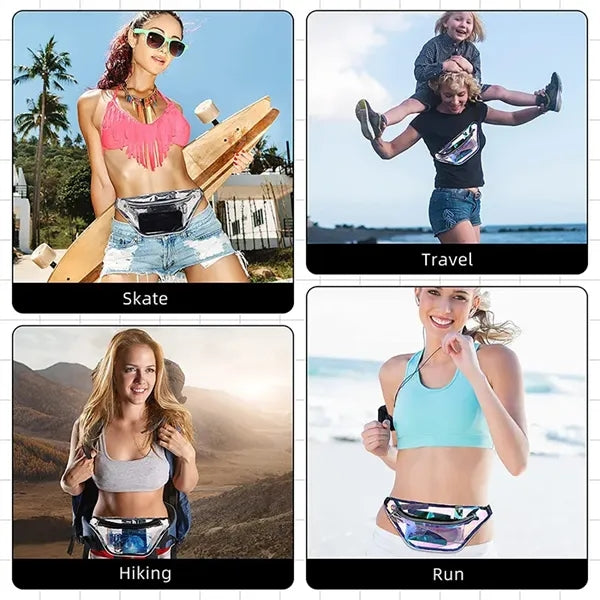 Clear Holographic Fanny Pack