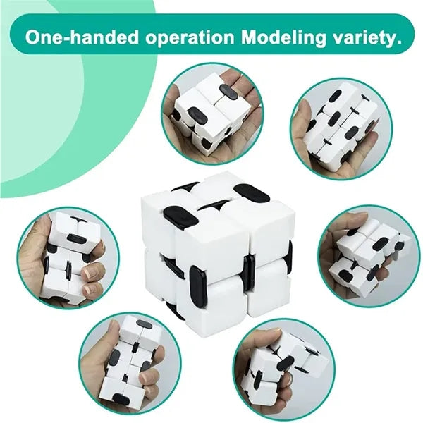 Desk Toy Infinity Cube, Perfect for Work & School.