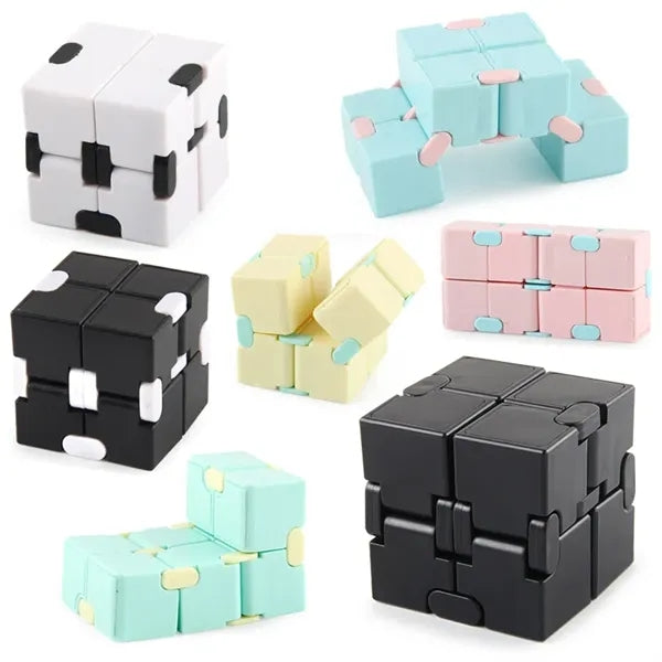 Desk Toy Infinity Cube, Perfect for Work & School.