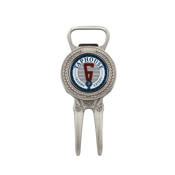 Golf Divot Tool with Bottle Opener