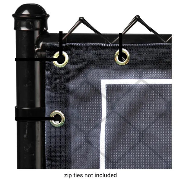 4' x 24' Premium Polyester Mesh Banner