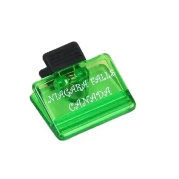 Square Shaped Fridge Magnetic Memo Holder Clip