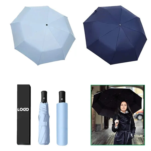 Automatic Windproof Folding Sun Umbrella