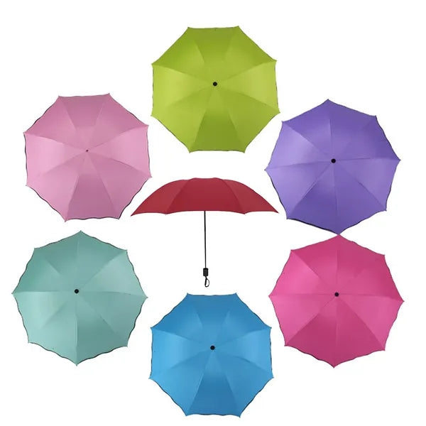 Automatic Windproof Folding Sun Umbrella