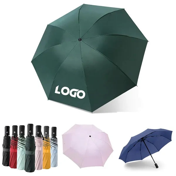 Automatic Windproof Folding Sun Umbrella