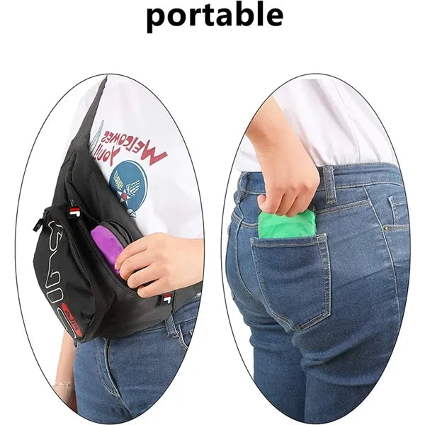 10" Polyester Foldable Flyer Fan with Case