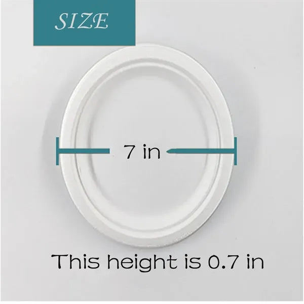 Disposable Biodegradable Plates
