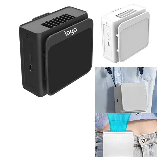 Portable Waist Fan with 5000mAh Battery