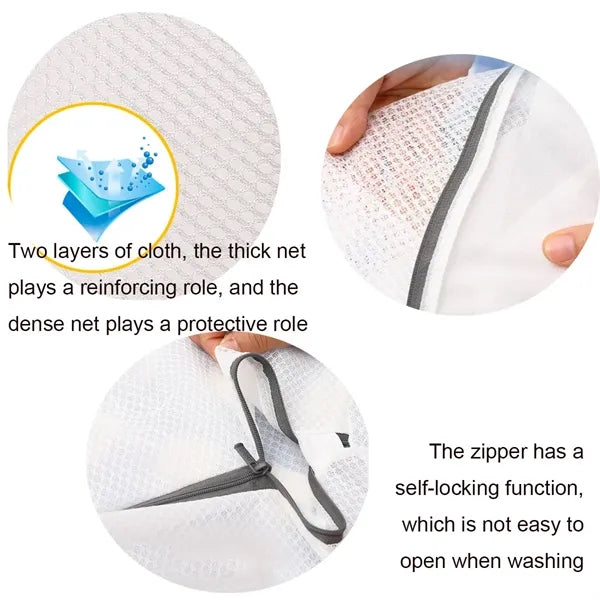 Thickened Large Fine-Mesh Laundry Bag