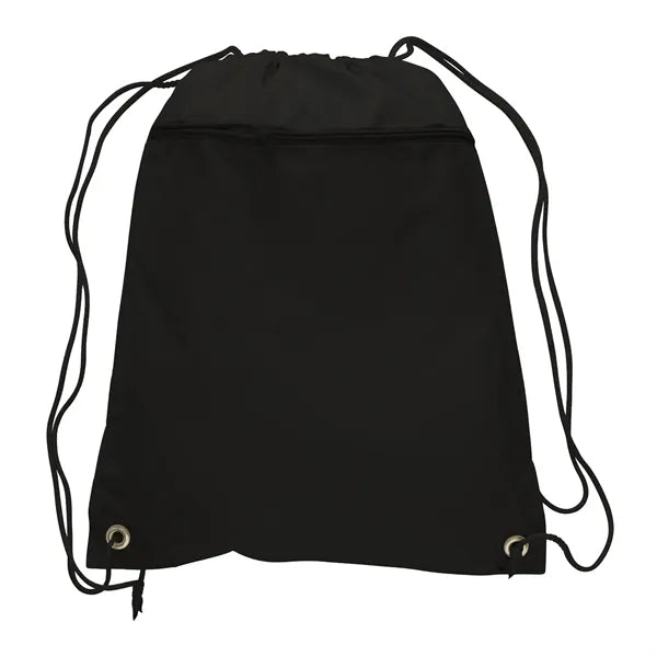 Polyester Drawstring Backpack 15" x 18-3/4"