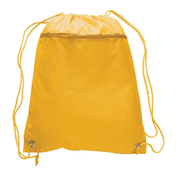 Polyester Drawstring Backpack 15" x 18-3/4"