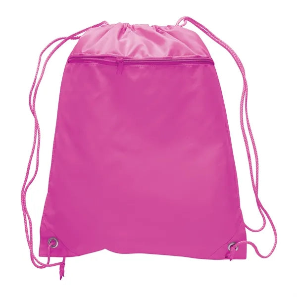 Polyester Drawstring Backpack 15" x 18-3/4"