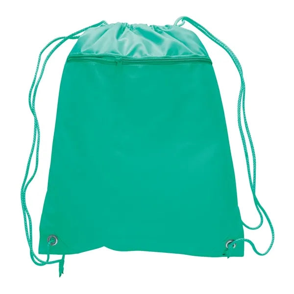 Polyester Drawstring Backpack 15" x 18-3/4"