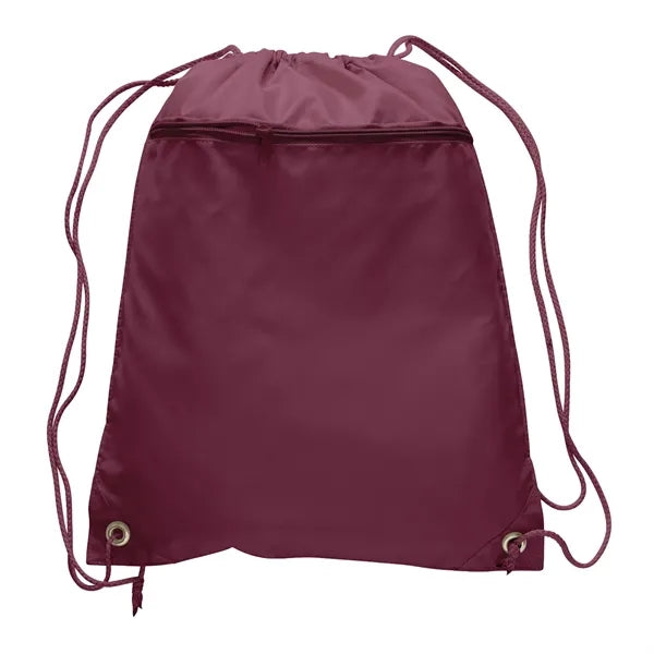 Polyester Drawstring Backpack 15" x 18-3/4"