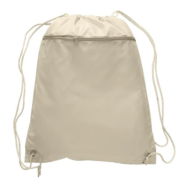 Polyester Drawstring Backpack 15" x 18-3/4"