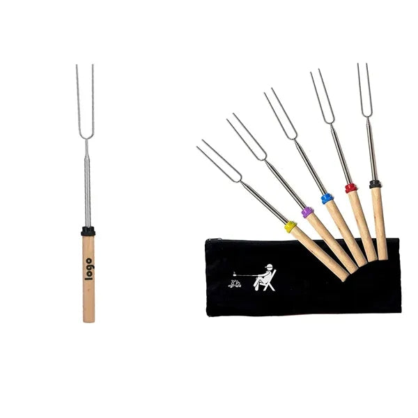 Outdoor BBQ Stainless Steel Grill Fork