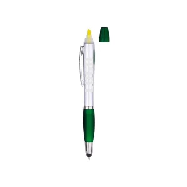 3 in 1 Stylus Ballpoint Pen Highlighter