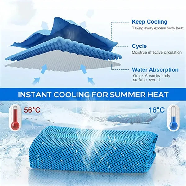 Soft Breathable Chilly Towel for Activities