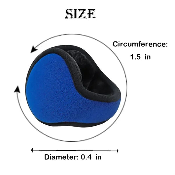 Warm Winter Rear Wearable Folding Earmuffs