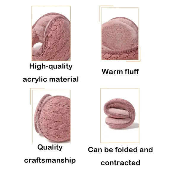 Unisex Warm Knit Ear Warmers