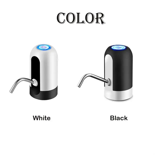 USB Charging Water Bottle Pump