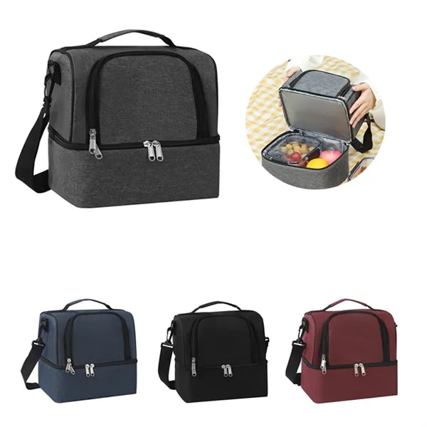 Cooler & Hot Lunch Bag w/ Logo