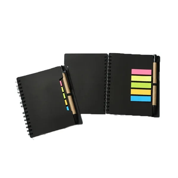 Everywhere Recycle White Notebook w/Pen