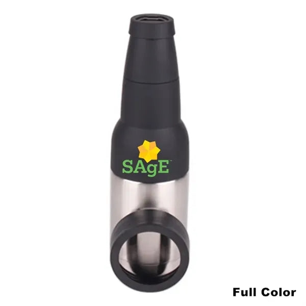 12/16 oz Stainless Steel Thermos Bottle Portable Cooler