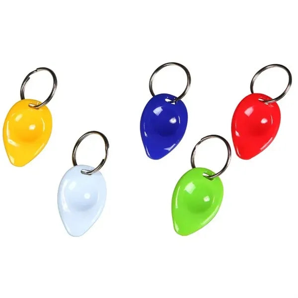 Tear Drop Shape Lottery Scratcher Key Chain