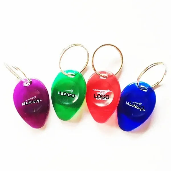Tear Drop Shape Lottery Scratcher Key Chain