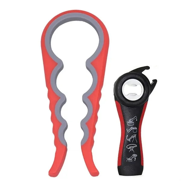 5-in-1 Multi-function Bottle Lid Grippers Can Opener set