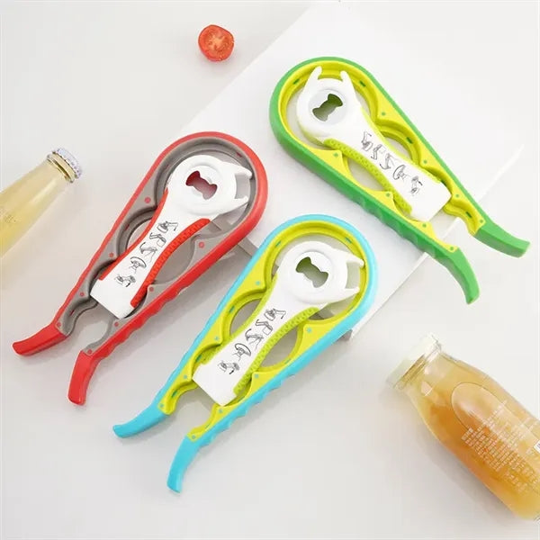 5-in-1 Multi-function Bottle Lid Grippers Can Opener set