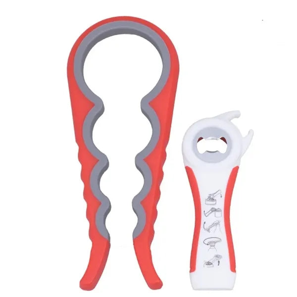 5-in-1 Multi-function Bottle Lid Grippers Can Opener set