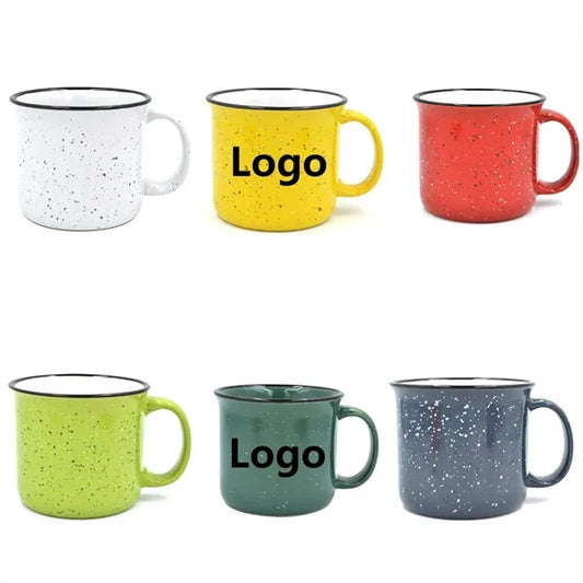 Speckle Ceramic Camping Mug