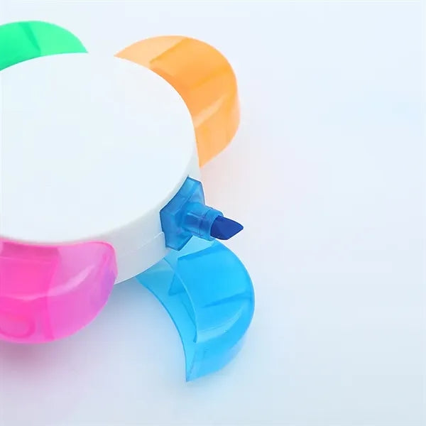 Flower Shape Watercolor Highlighter Pens