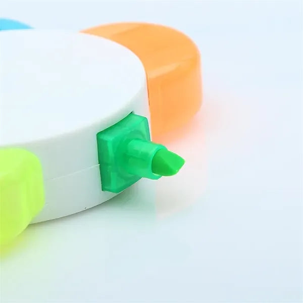 Flower Shape Watercolor Highlighter Pens
